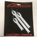 Alpinestars (Boot Spares) Strap Kit - Youth - Tech 3S (18-23) - White/Black - x3