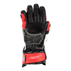 RST Motorcycle Race | Road Leather Gloves - Tractech Evo CE (Red/White/Black)