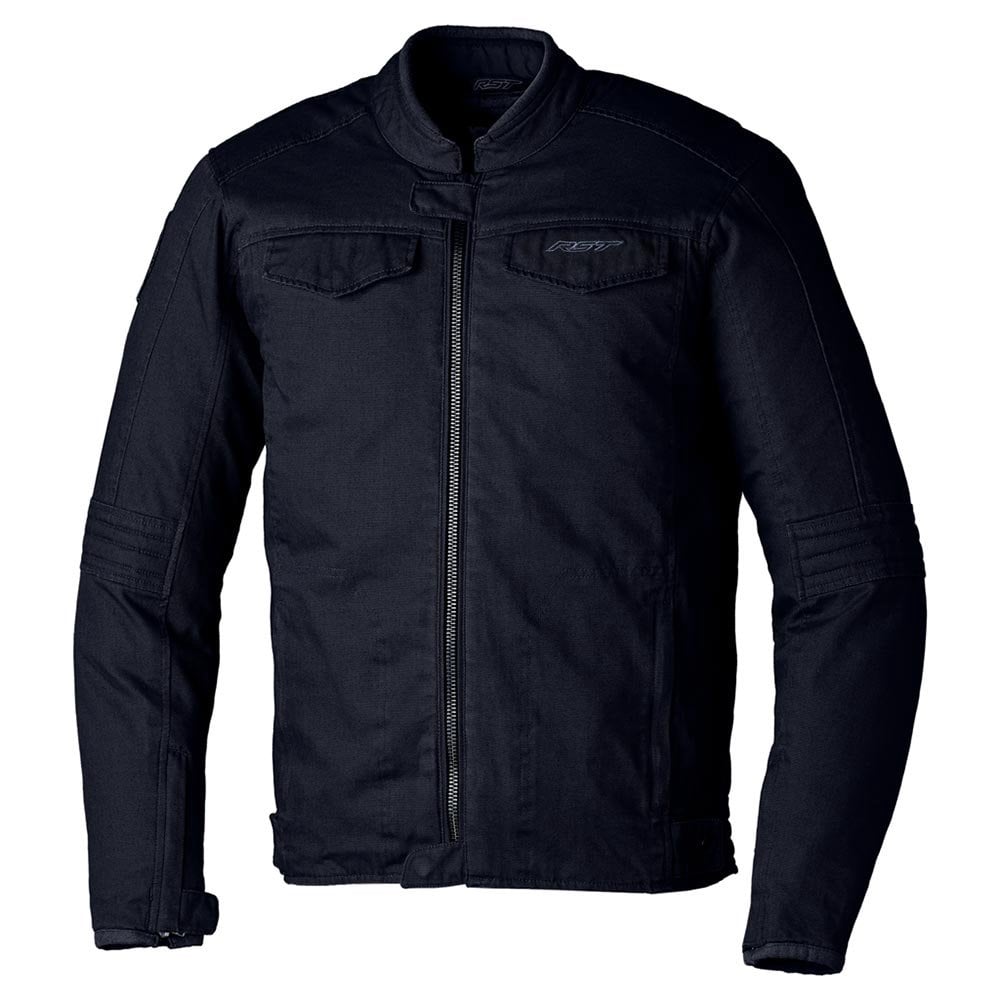 RST (SALE) Jacket, Wax Cotton - IOM TT Crosby 2 CE (Black)