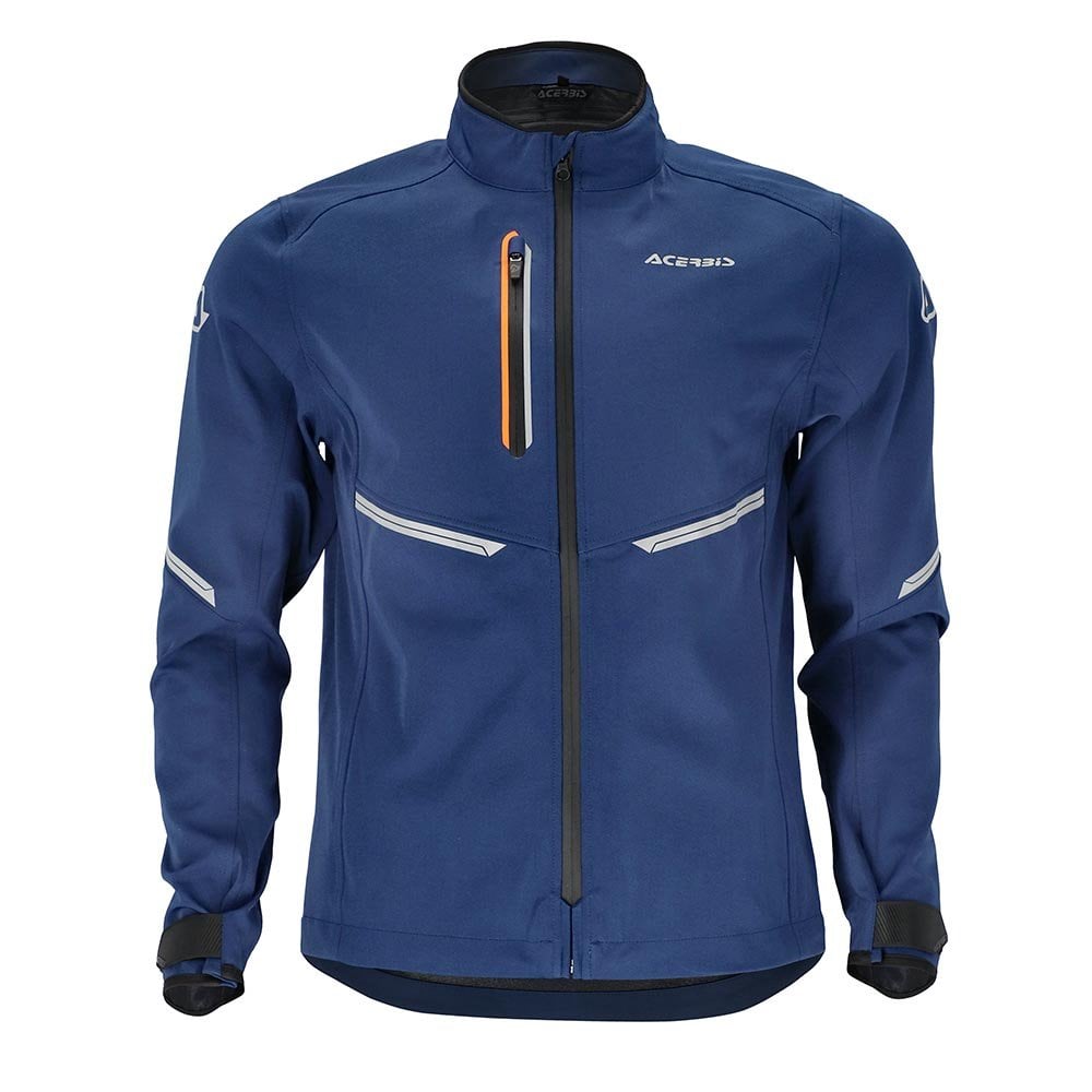 Acerbis Enduro Waterproof Jacket - X-DURO (Blue/Orange)