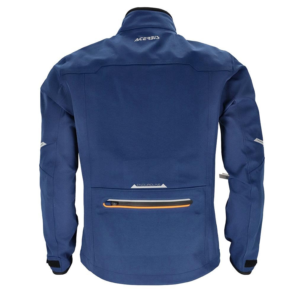 Acerbis Enduro Waterproof Jacket - X-DURO (Blue/Orange)
