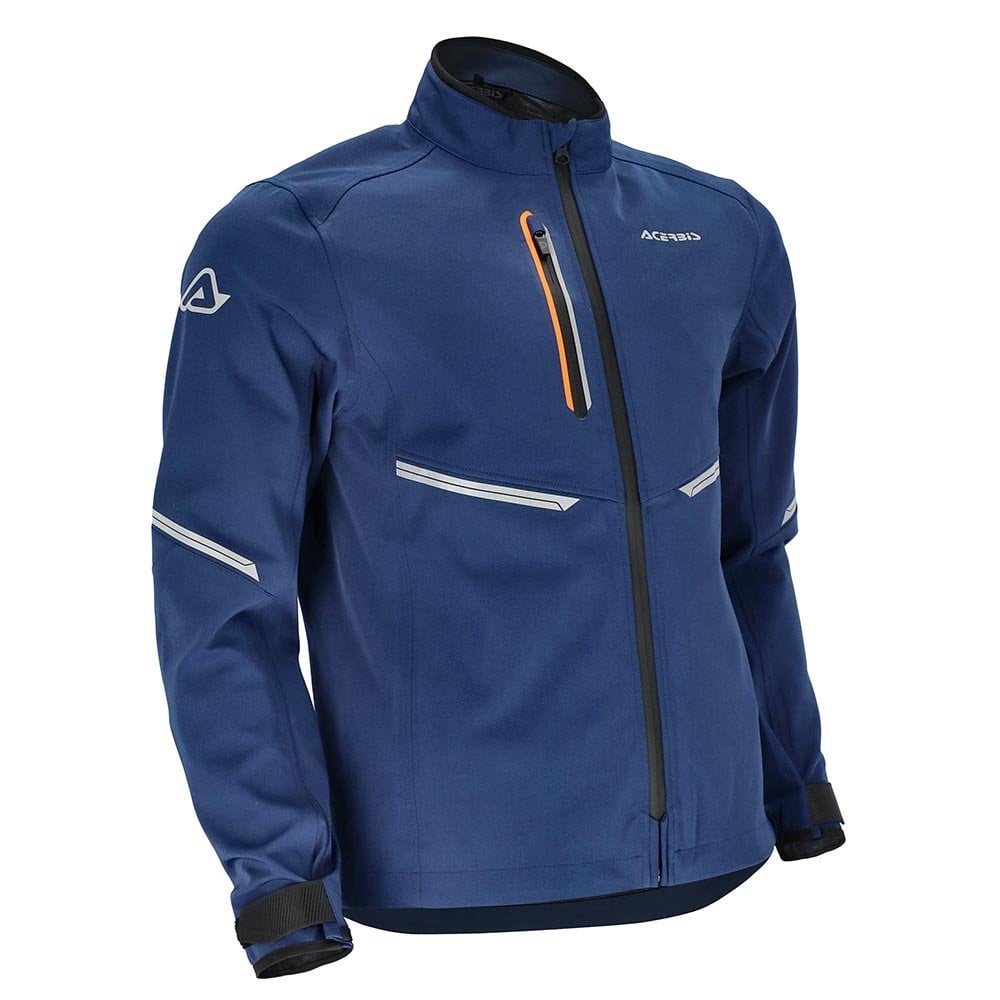 Acerbis Enduro Waterproof Jacket - X-DURO (Blue/Orange)