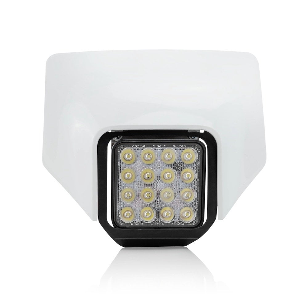 Acerbis - VSL Headlight & Mask - Husqvarna TE250/300 18-19, FE250-450 17-19 - White