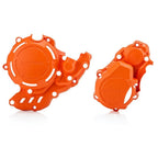 Acerbis - X-Power - Clutch & Ignition Covers - KTM EXCF250/350 17-23, XCF-W350 20-23, FREERIDE 250F 18-20, FREERIDE 350 12-17, Husqvarna FE250/350 17-23, FE350S 22-23, Gas Gas ECF250/350 21-23