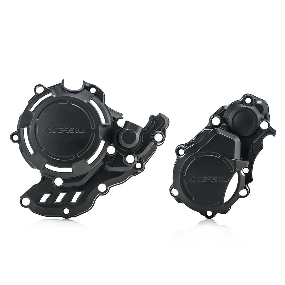 Acerbis - X-Power - Clutch & Ignition Covers - KTM EXCF250/350 17-23, XCF-W350 20-23, FREERIDE 250F 18-20, FREERIDE 350 12-17, Husqvarna FE250/350 17-23, FE350S 22-23, Gas Gas ECF250/350 21-23