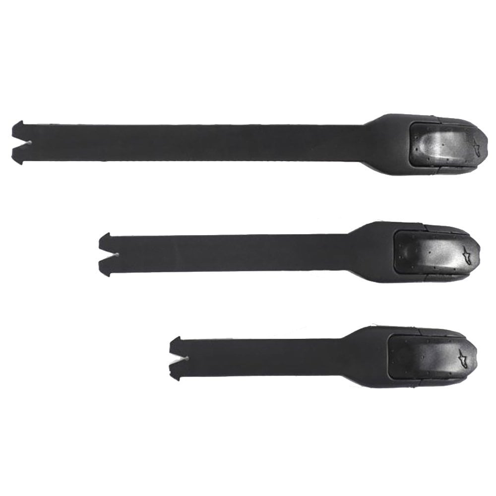 Alpinestars (Boot Spares) Strap Kit - Youth - Tech 3S (Pre 2018) - Black