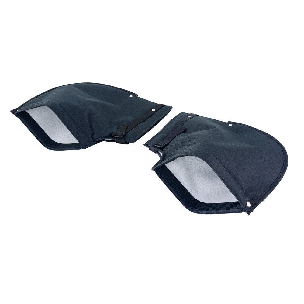 Bike It - Bar Muffs - Black - Fleece Lined