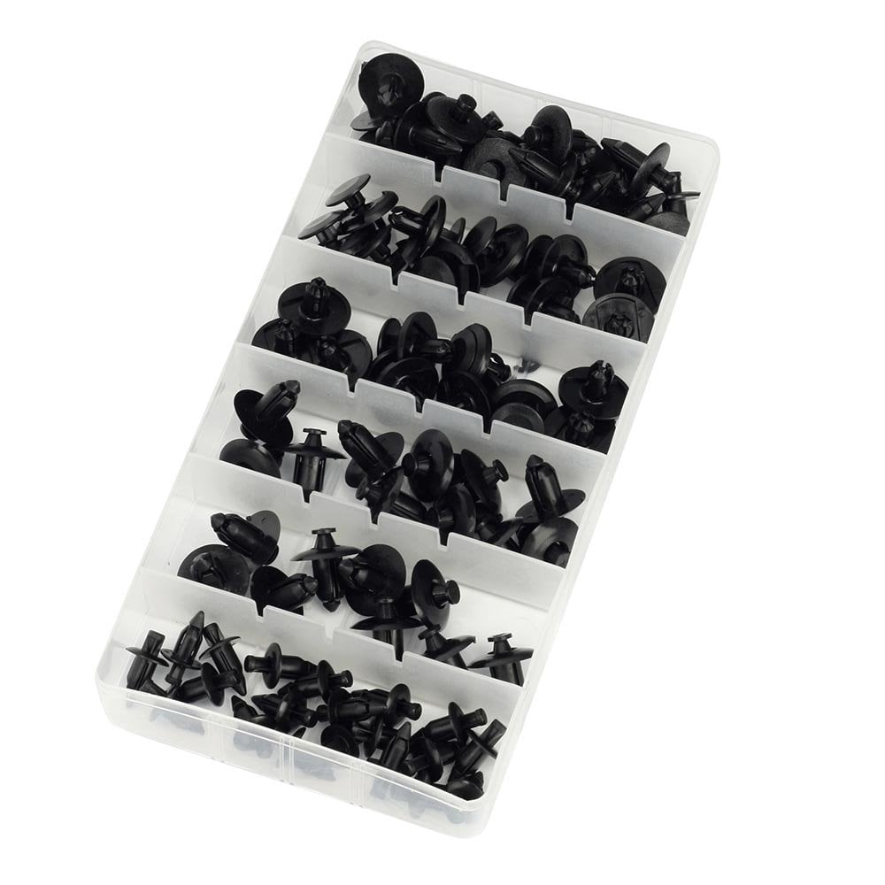 Bike It - Fairing Push Pin/Nylon Rivet Push Kit - 80 Piece (M6,M7,M8)
