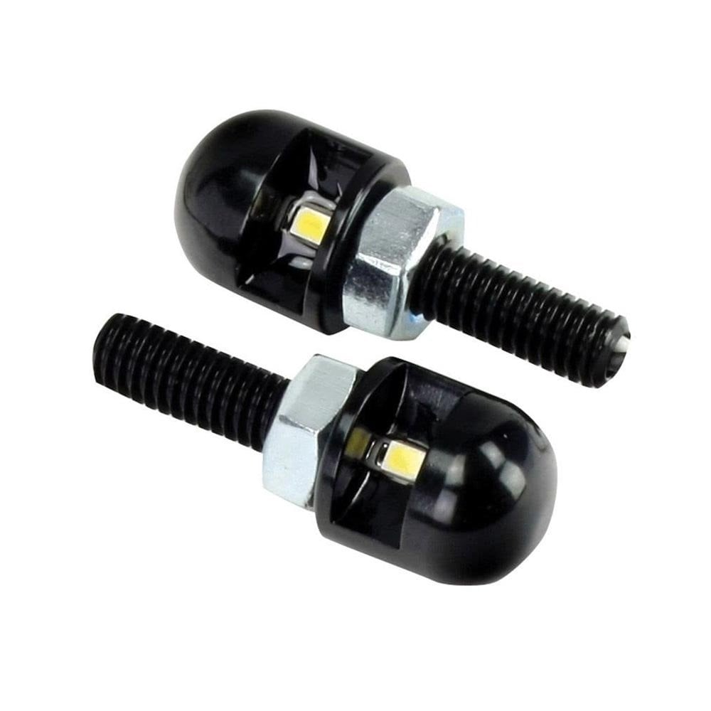 Bike It - LED Number Plate Lights - Black
