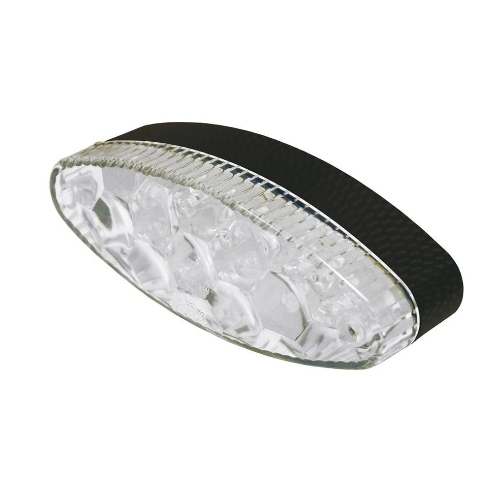 Bike It - LED Rear Light - Tribe - Black Base With Clear Lens