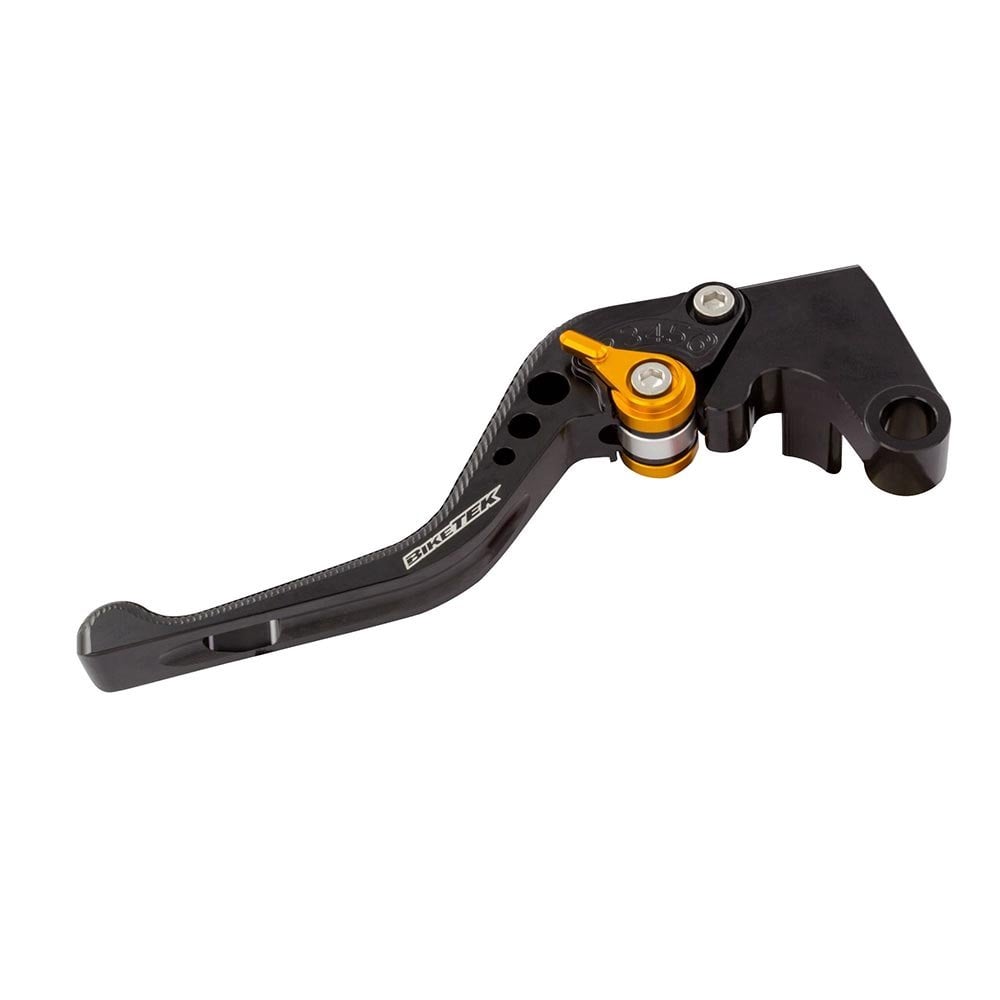 BikeTek - Adjustable Brake Lever Short - Black/Gold Adjuster (LVRB60S)