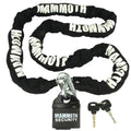 Mammoth (Security) Lock & Chain - 10mm Square Link w/Closed Shackle Lock - 1.8m