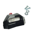 Bike It - LED Number Plate Light - Black Faze
