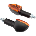 Bike It - Mini Spear Indicators - Amber Lens