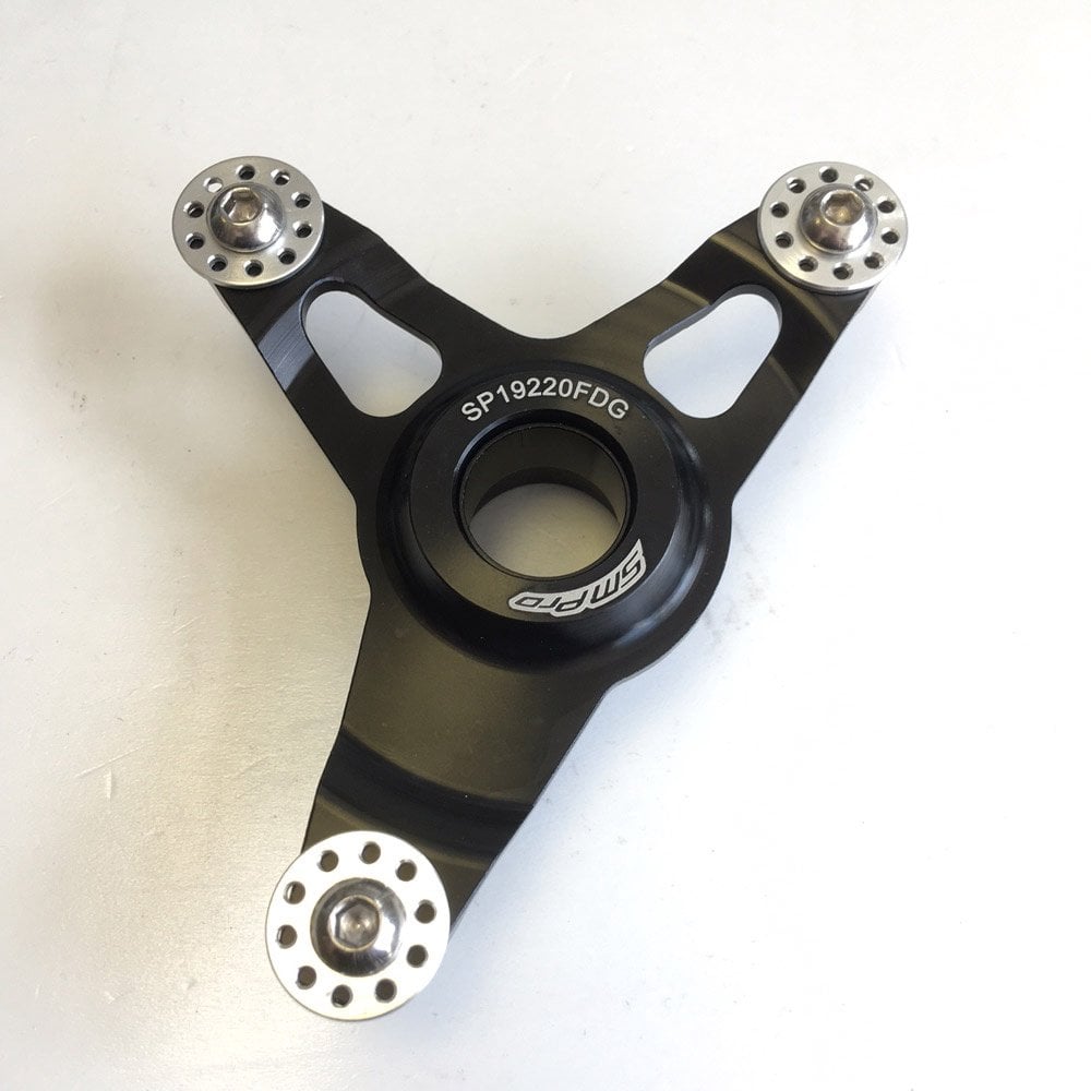 SMPro/Acerbis - Front Disc Guard Mount (SP192) - RM125/250 99-08 (20mm Spindle)