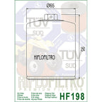 HiFlo Oil Filter - HF198 - ATV Polaris Sportman