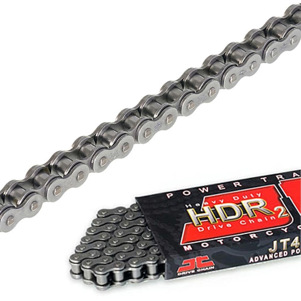 JT Sprockets JT (Chain) Road - 428 HDR (Heavy Duty) - 130L (Black Steel ...