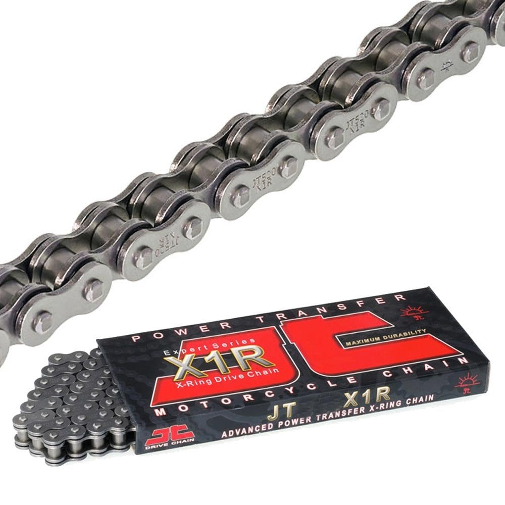 JT (Chain) Road - 520 X1R (X-Ring ) - 118L (Black Steel)