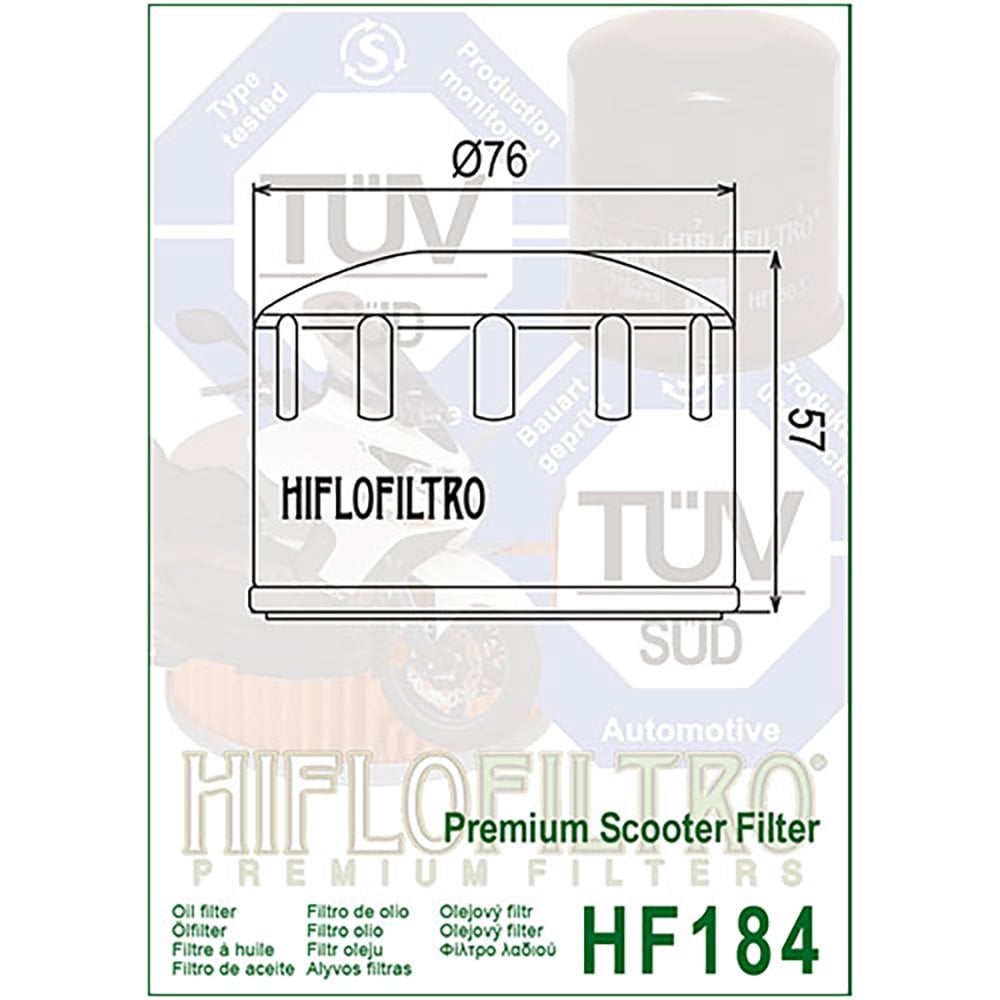 HiFlo Oil Filter - HF184