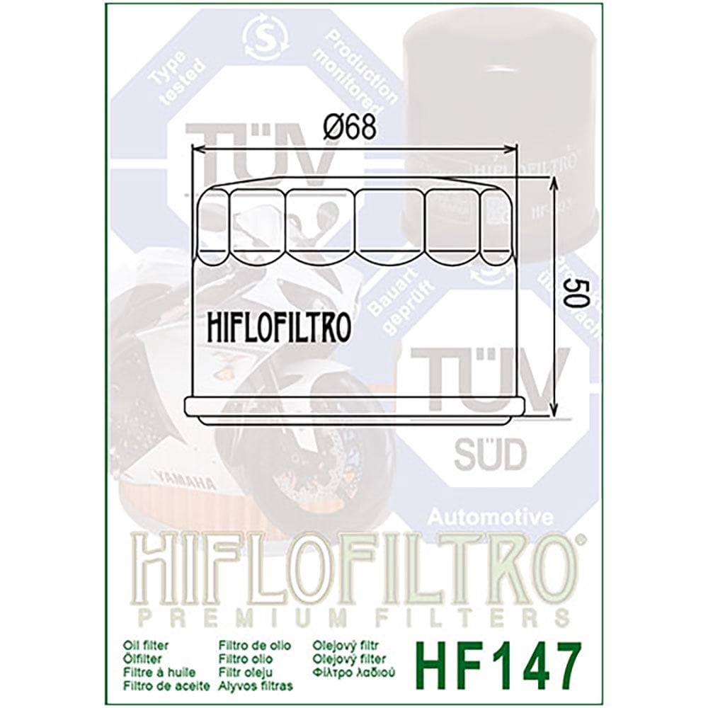 HiFlo Oil Filter - HF147 (ATV YFM660 Raptor 01-05)