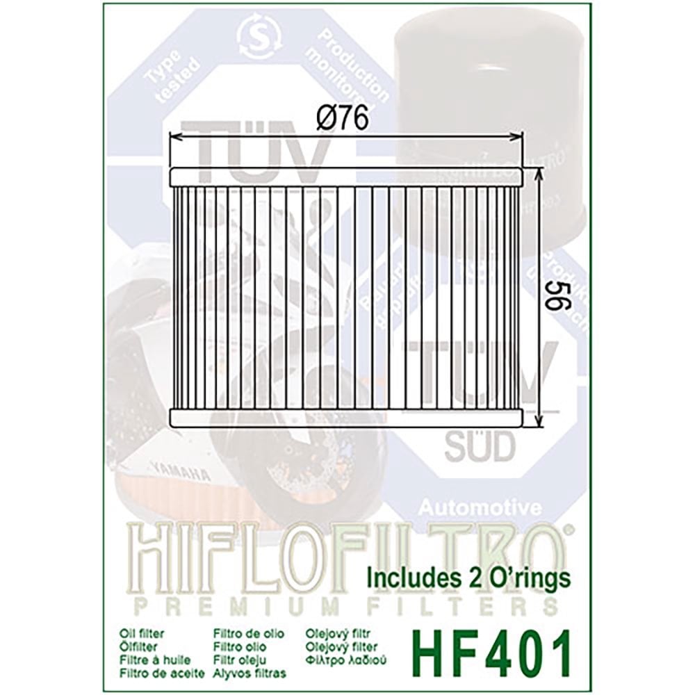 HiFlo Oil Filter - HF401