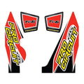 Pro Circuit - Heatproof Sticker - End Cap - Ti-6 - YZF250