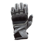 RST Motorcycle Touring Leather Short Glovess - Adventure X CE (Grey / Silver)