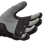 RST Motorcycle Touring Leather Short Glovess - Adventure X CE (Grey / Silver)