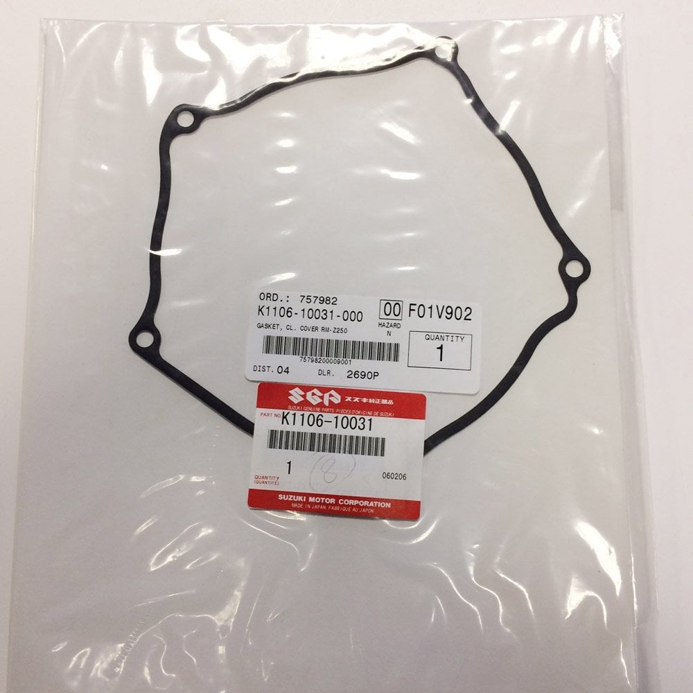Suzuki Genuine Part - Gasket, Clutch Cover (RMZ250 K4-K6) - K1106-10031-000
