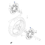 Suzuki Genuine Part - Brake Disc, Front (GSXR 600/750 K6-K7) - 59210-41G20-000