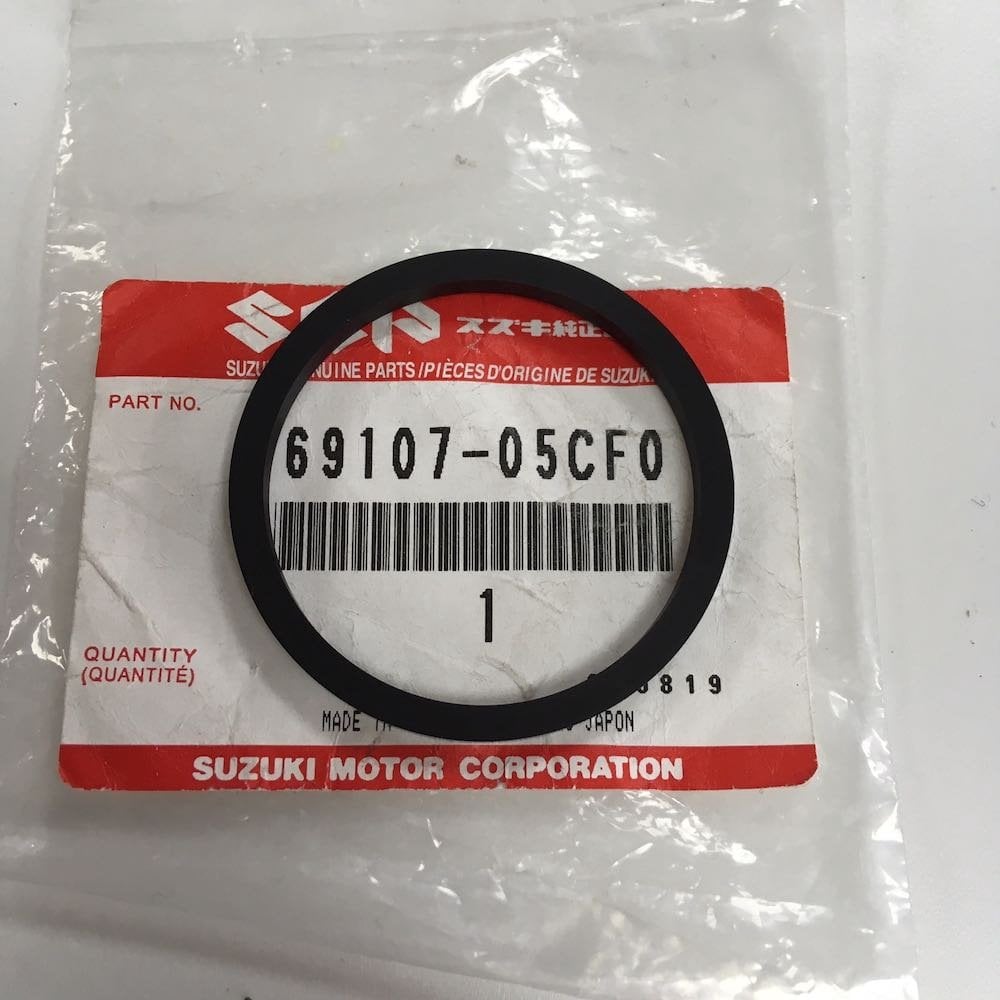 Suzuki Genuine Part - Rear Caliper Piston Seal (GN, GS, GSXR, GSX, RF, RG) - 69107-05CF0-000 (SS 59107-18410-000)