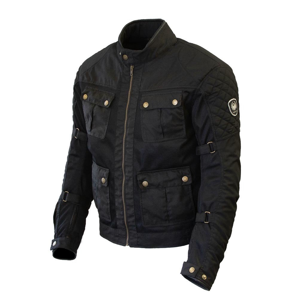 Merlin (SALE) Jacket - Chigwell Utility Cotec (Black)