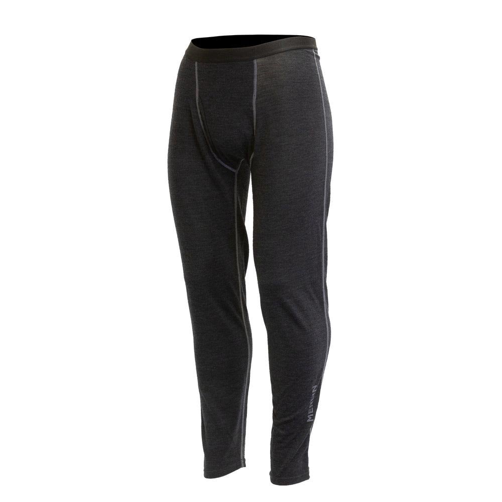 Merlin (SALE) Layer - Atacama Mens Merino Wool - Bottom (Charcoal)