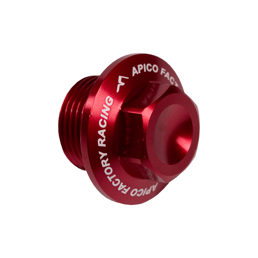 Apico - Axle Nut - Front - M20 x 1.5 - KTM SX85 12-26, SX/SXF 125-450 15-26, EXC/EXCF 125-500 16-26, Husqvarna TC85 14-26, TC/FC 125-450 15-26, TE/FE 125-501 16-26, TX/FX 125-450 17-26, Gas Gas MC85 21-26, 125-450 21-26 - Red