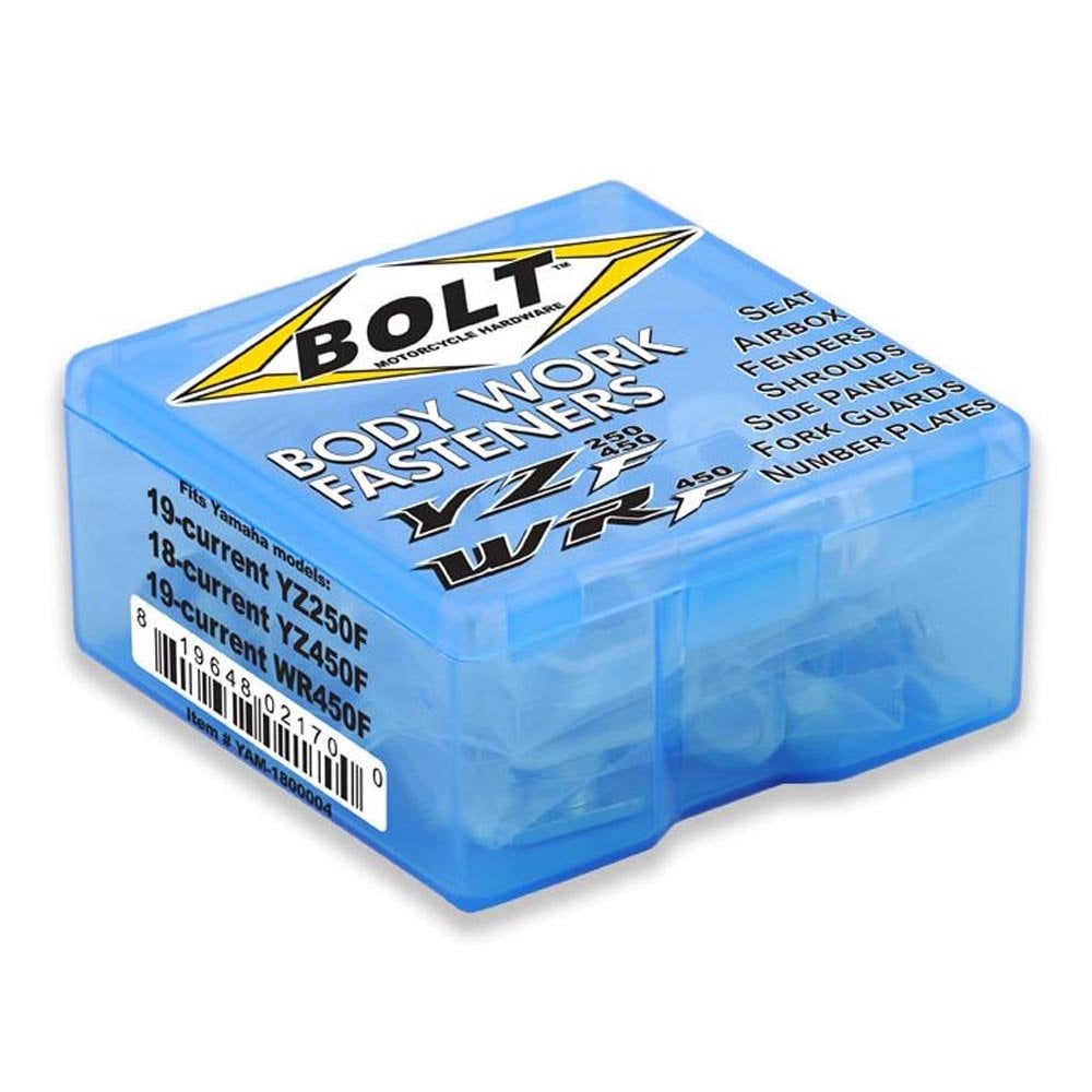 Bolt Hardware - Fastener/Bolt Kit - Plastics - YZF250 19-23, YZF450 18-22, WRF250 20-23, WRF450 19-23