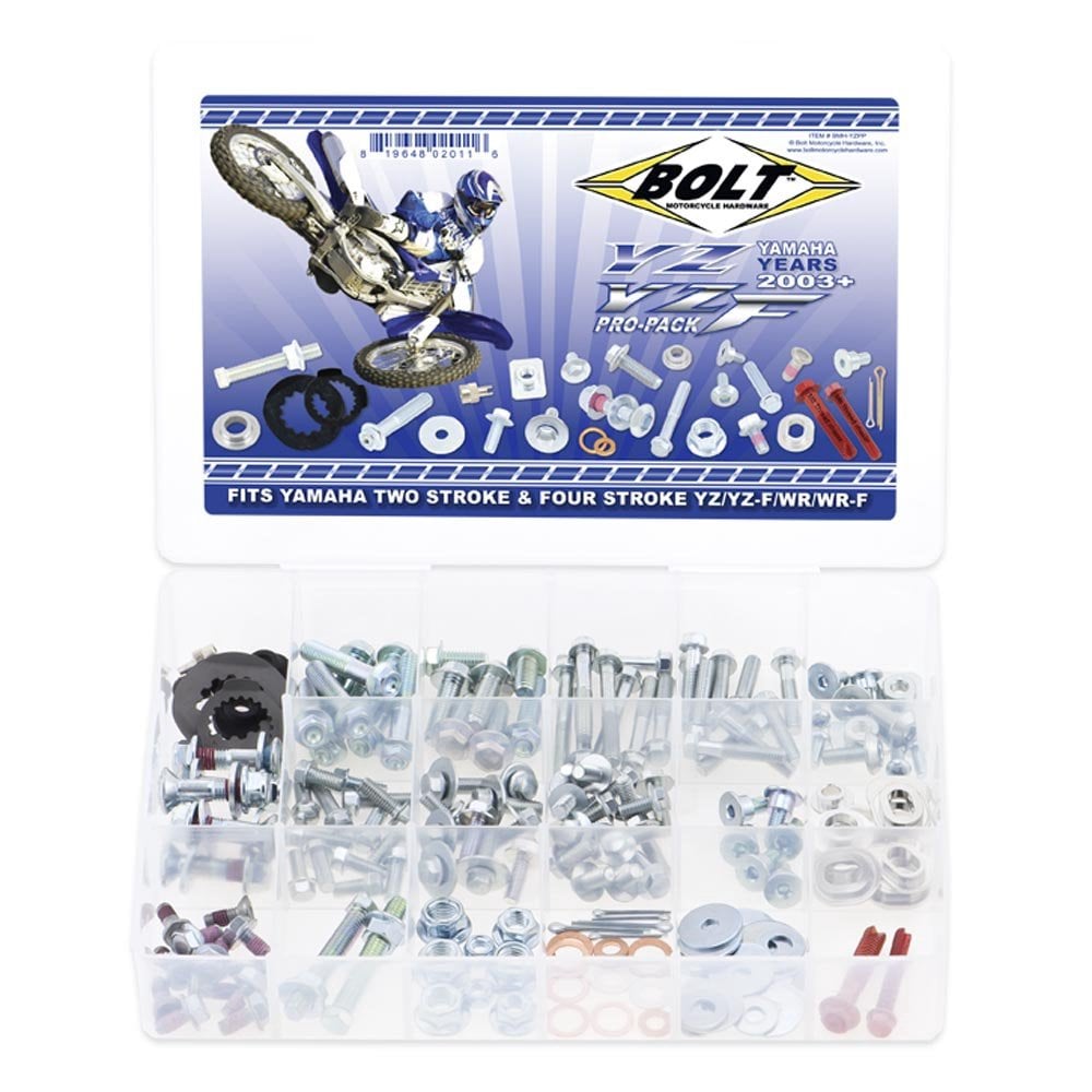 Bolt Hardware - Track Pack Fastener Kit - PRO - YZ/YZF/WRF 03-13