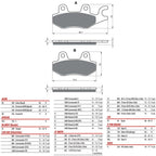 Gold Fren - Brake Pads - GF009 (FA165)