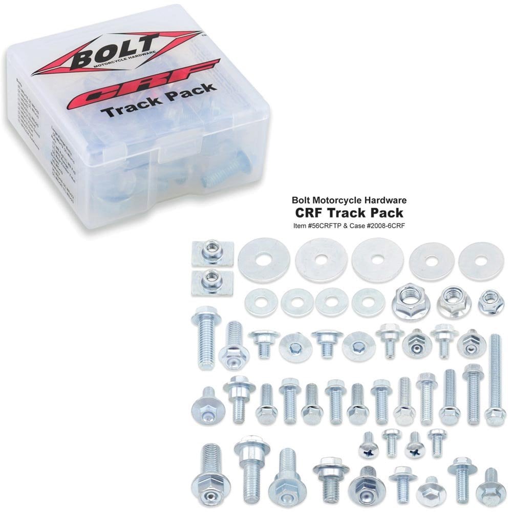 Bolt Hardware - Track Pack Fastener Kit - Mini -  CR/CRF