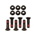 Apico - Sprocket Bolt Kit - M8 x 30mm - x6 - JAPANESE - Black