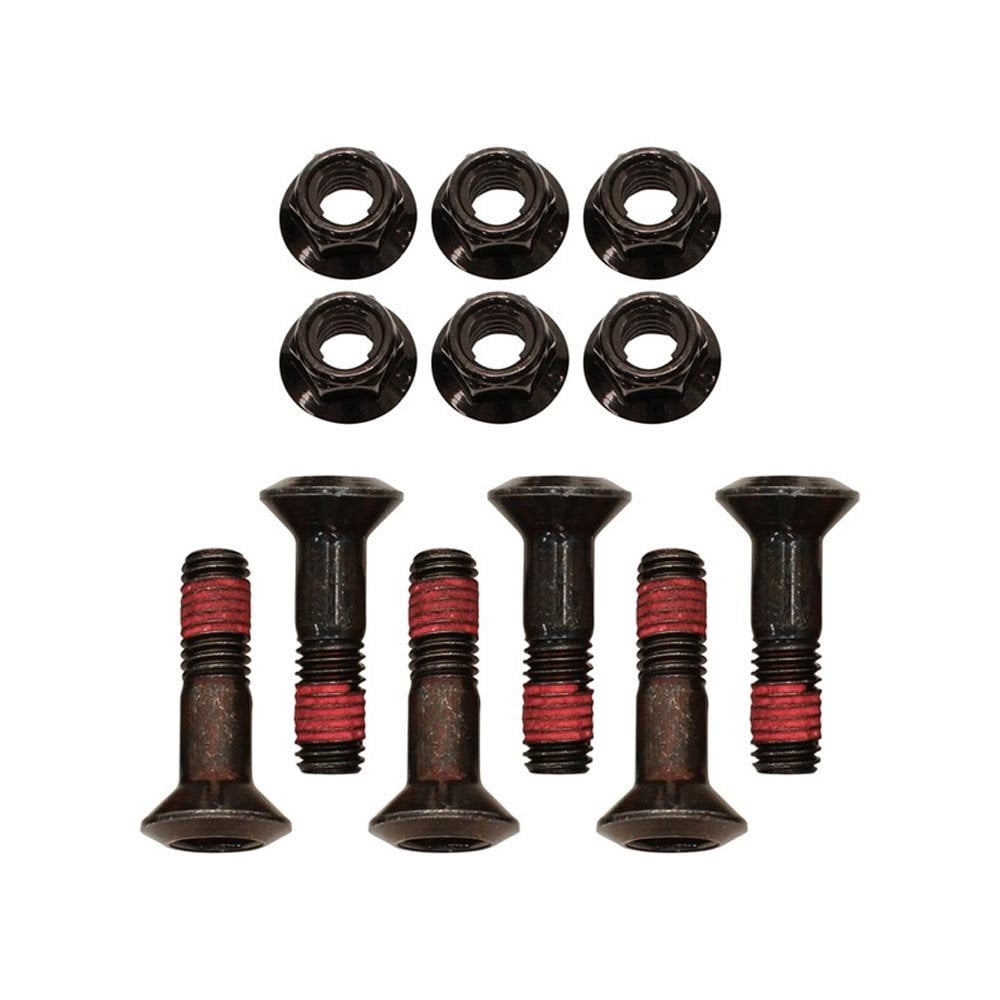 Apico - Sprocket Bolt Kit - M8 x 30mm - x6 - JAPANESE - Black