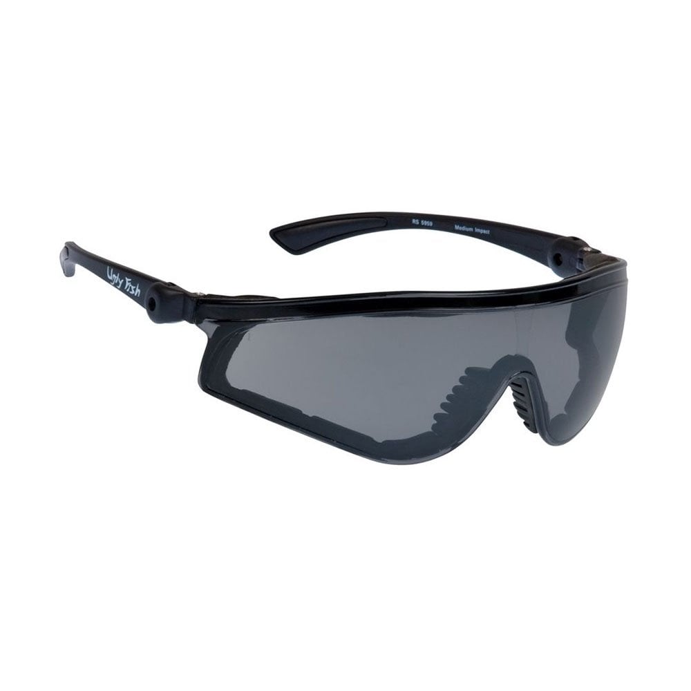 Ugly Fish (Sunglasses) Flair+PS RS5959 - Matt Black Frame w/Smoke Lens