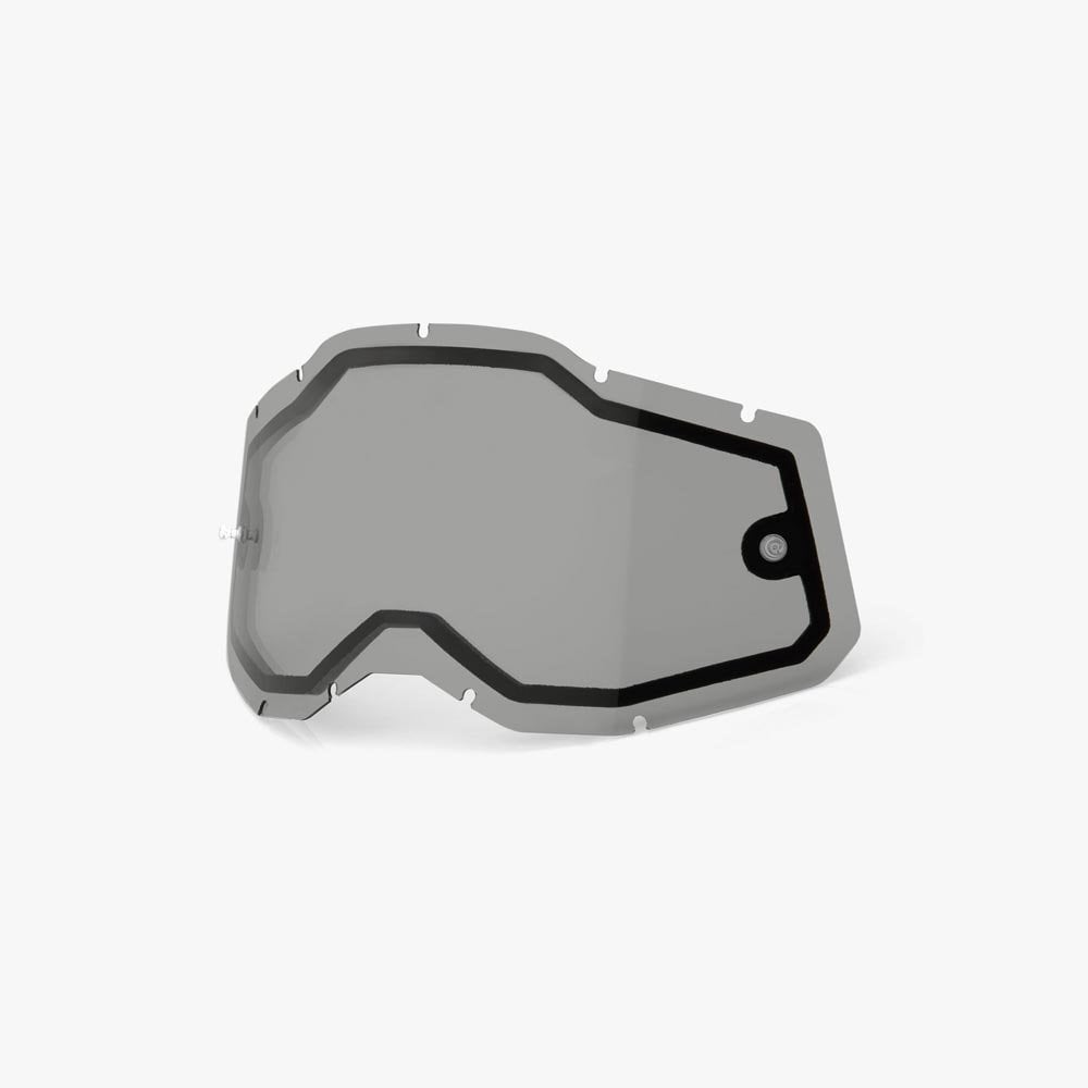 100% (Spares) Lens - Accuri-2/Strata-2/Racecraft-2 (Dual/Enduro) - Grey