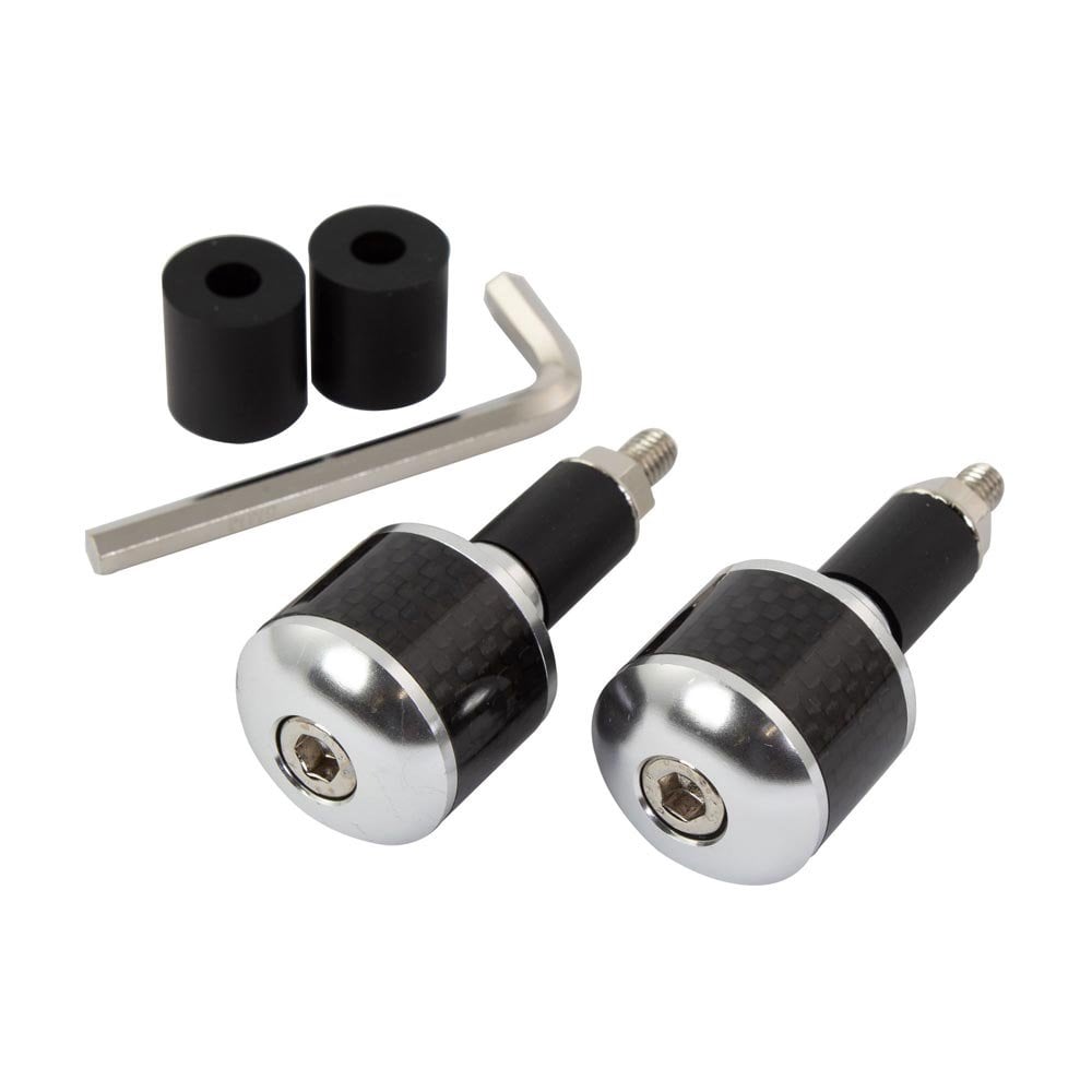 Bike It - Bar End With Carbon Insert (13mm & 18mm)