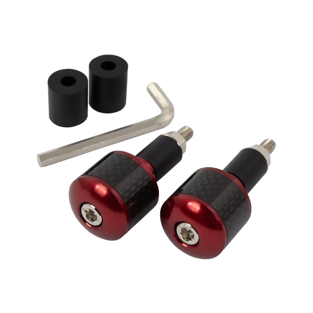 Bike It - Bar End With Carbon Insert (13mm & 18mm)