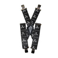Bike It - Rider Braces - Isle Of Man (Black/White)