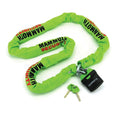 Mammoth (Security) Lock & Chain - 10mm Square Link - 1.8m (514F-2)