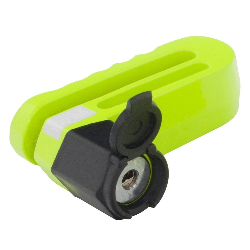 Mammoth (Security) Disc Lock - HD 10mm Pin w/Pouch (Yellow)