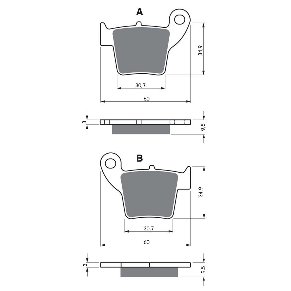 Gold Fren - Brake Pads - GF176/FA346