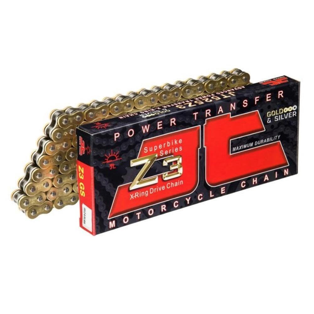 JT (Chain) Road - 530 Z3 (X-Ring Heavy Duty) - 120L (Gold/Silver)