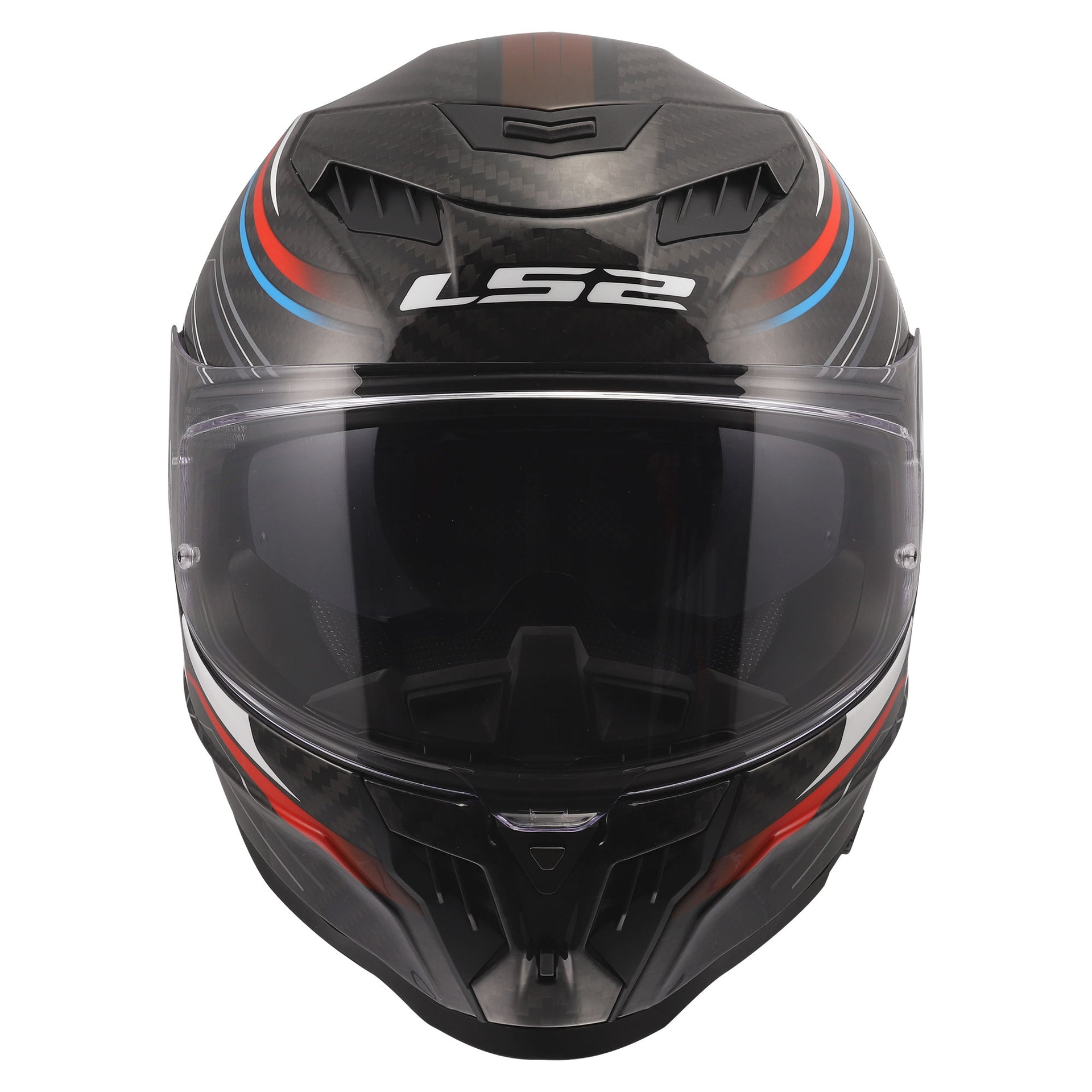 LS2 FF807 Dragon Full Face Road Helmet Subic (White/Blue/Red)